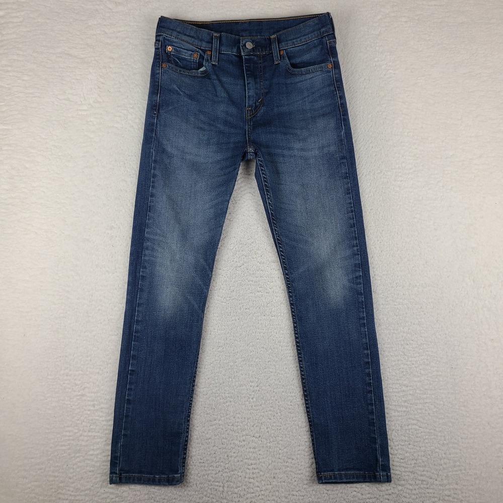 Levi's 510 Jeans Mens 30x30 Blue Skinny Dark Wash Denim